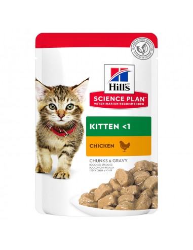 Hill's Science Plan Kitten Pollo 85g Busta Hill's Science Plan Kitten Pollo 85g Busta